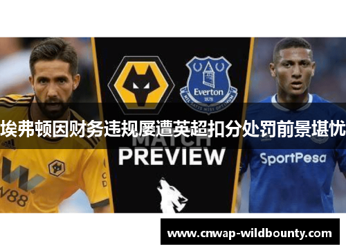 埃弗顿因财务违规屡遭英超扣分处罚前景堪忧